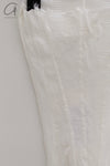 Marc Le Bihan 10-meter silk shrink elastic stretch tube top 26917 series France MLB-26917-BAI White